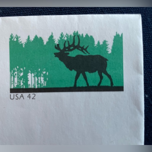 Moose 2008 #10 Stamped Envelope UNUSED - Picture 1 of 4